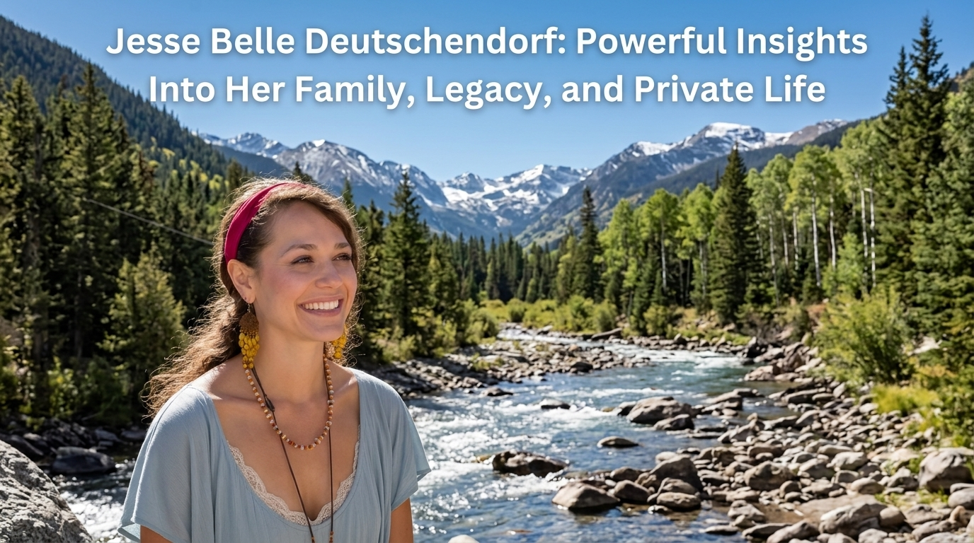 Jesse Belle Deutschendorf featuring her family legacy, personal life, public profile, background, and lasting public interest.