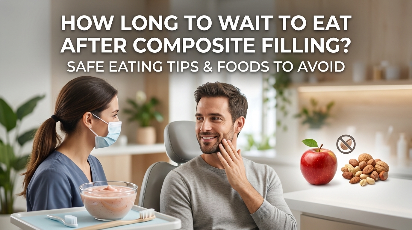 How Long to Wait to Eat After Composite Filling? Safe Eating Tips & Foods to Avoid