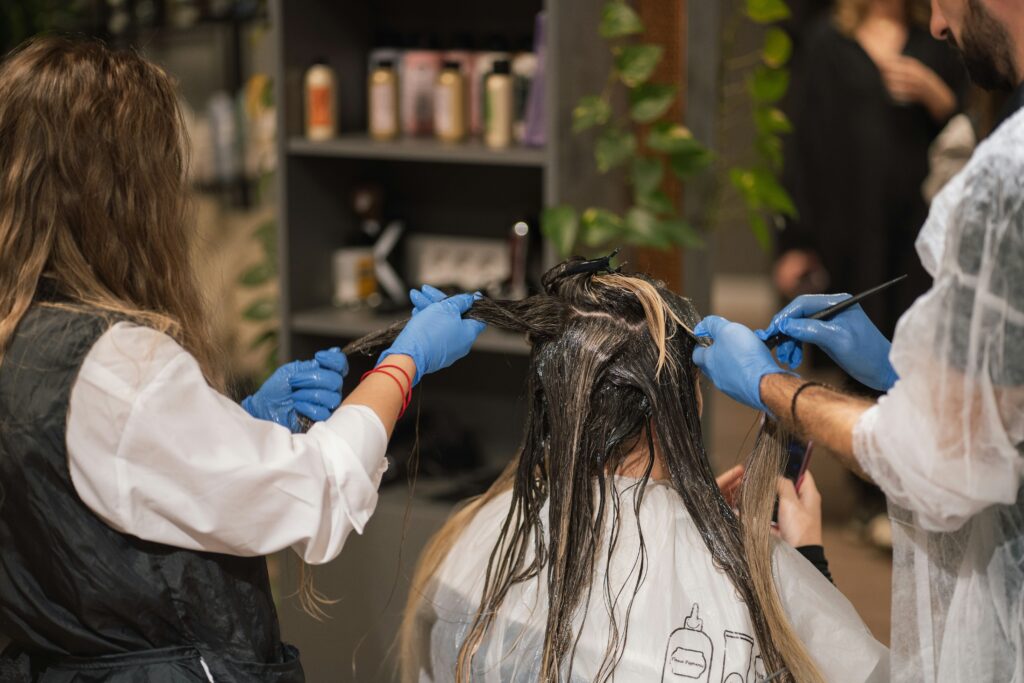 How to Get Hair Dye Out of Hair covering unwanted color, dye removal, gentle washing, conditioning, hair protection, and color correction.
